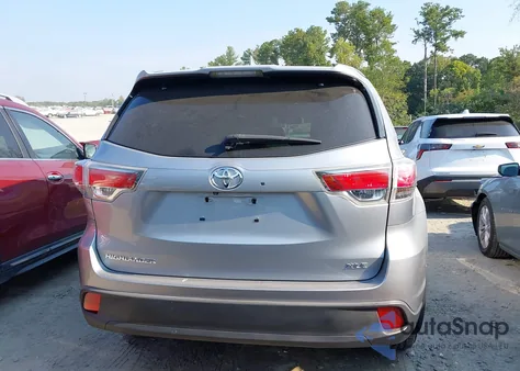2015 Toyota Highlander Xle из США, поврежденный, VIN 5TDKKRFH9FS109342